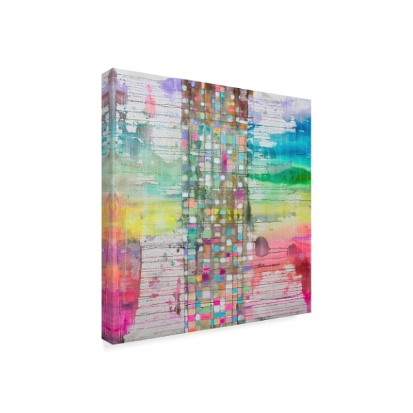 Zwart 'Tree Trunk Magic' Canvas Art,35x35